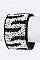 Stylish Mix Beads Adjustable Cuff