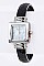 Chic Croc Embossed Bangle Watch LA-2945