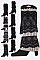 Pack of (12 Pairs) Assorted Lace Accent Layer Leg Warmer Set LA-HNSH1066