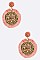 Circle Tassel Earrings