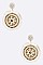 Circle Tassel Earrings