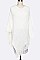 Pack of 12 Fringe Textured Poncho Set