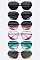 Pack of 12 Two Tone Statement Sunglasses Set