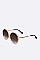 Pack of 12 Crystal Accent Frame Round Sunglasses Set