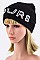 Stylish SPURS Embellished Beanie LA-HT277X144