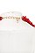 MULTI ROW ROUND BEAD STATEMENT BIB NECKLACE SET