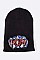 Trendy Sequined POP! Patch Beanie LA-EMH8500