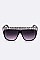 Austrian Crystal Retro Spiky Square Sunglasses LA14-MSG985-1