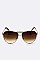 Crystal Ornate Aviator Sunglasses LA14-MSG437