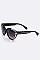 Crystal Ornate Oval Sunglasses LA14-MSG813