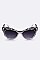 Austrian Crystal Ornate Cat Eye Sunglasses LA14-MSG1028