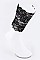Stylish Floral Lace Boot Toper LA-JBS0013