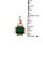 SQUARE GEM BIB NECKLACE SET