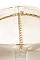 OVATE CHAIN TASSEL BIB NECKLACE SET