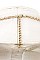 FRAMED TRIANGLE LINK BIB NECKLACE SET