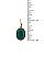 FACETED OVAL BIB NECKLACE SET