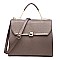 Issac Designer Satchel Accented