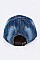 Crystal USA Embelished Fashion Denim Cap LA-EMH8417