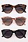 Pack of 12 Marble Color Frame Cat Eye Sunglasses Set