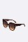 Pack of 12 Oversized Animal Print Cat Eye Sunglasses Set