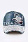 Crystal TEXAS Embellished Fashion Denim Cap LA-HT277X007