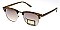 Pack of 12 Plastic Browline Sunglasses