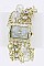 Stylish Crystal & Bead Layer Bracelet Watch LA-1645