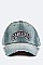 Embroidered AMAZING Washed Denim Cap LA-EMH8645I
