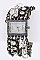 Stylish Crystal & Bead Layer Bracelet Watch LA-1645