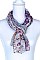 PAISLEY PATTERN SHEER LONG SCARF
