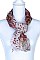 PAISLEY PATTERN SHEER LONG SCARF