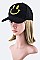 Embroidered Smily Face Cap