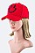 Embroidered Smily Face Cap