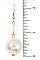CRYSTAL BEAD & PEARL BIB STATEMENT NECKLACE SET