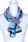 FLORAL BLOCK LONG SCARF