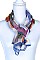 FLORAL BLOCK LONG SCARF