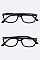 Pack of 12 Clear Lens Optical Glasses