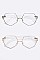 Pack of 12 Hand Temple Optical Clear Lens Glasses