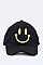 Embroidered Smily Face Cap