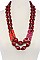 LUSH BEADS LAYERED LONG NECKLACE JY-NS-0989