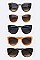 Pack of 12 Classic Cat Eye Sunglasses Set