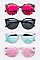 Pack of 12 Cat Eye Printed Frame Sunglasses Set