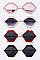 Pack of 12 pieces Iconic Lips Shape Sunglasses LA113-POP8270