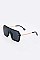 Pack of 12 Shield Inspired Oversize Sunglasses Set