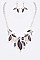 Bejeweled Crystal Statement Necklace Set