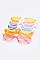 Pack of 12 Light Color Tint Iconic Sunglasses Set