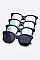 Layer Frame Cat Eye Sunglasses Set
