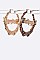 Crystal Babygirl Hoop Earrings
