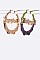 Crystal Babygirl Hoop Earrings