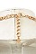 STYLISH SCALLOPED PEARL STATEMENT NECKLACE SET